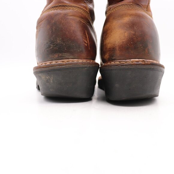 Red Wing Logger 4420 Men\'s 9.5 D Brown Leather Steel Toe Waterproof Work Boots main image 11